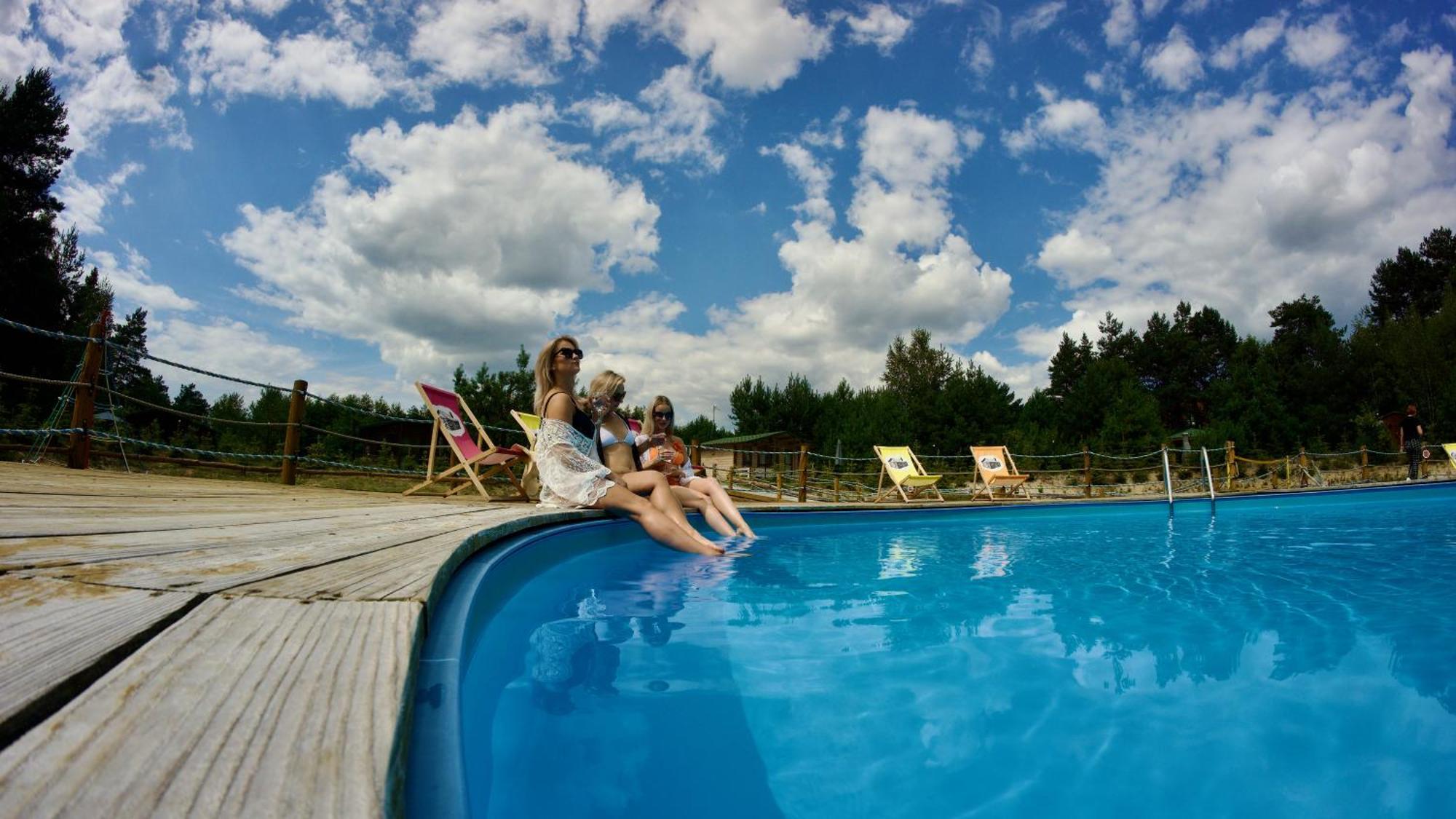 Osrodek Wypoczynkowy Mamczur Pizuny Villa Lukawica Bagian luar foto