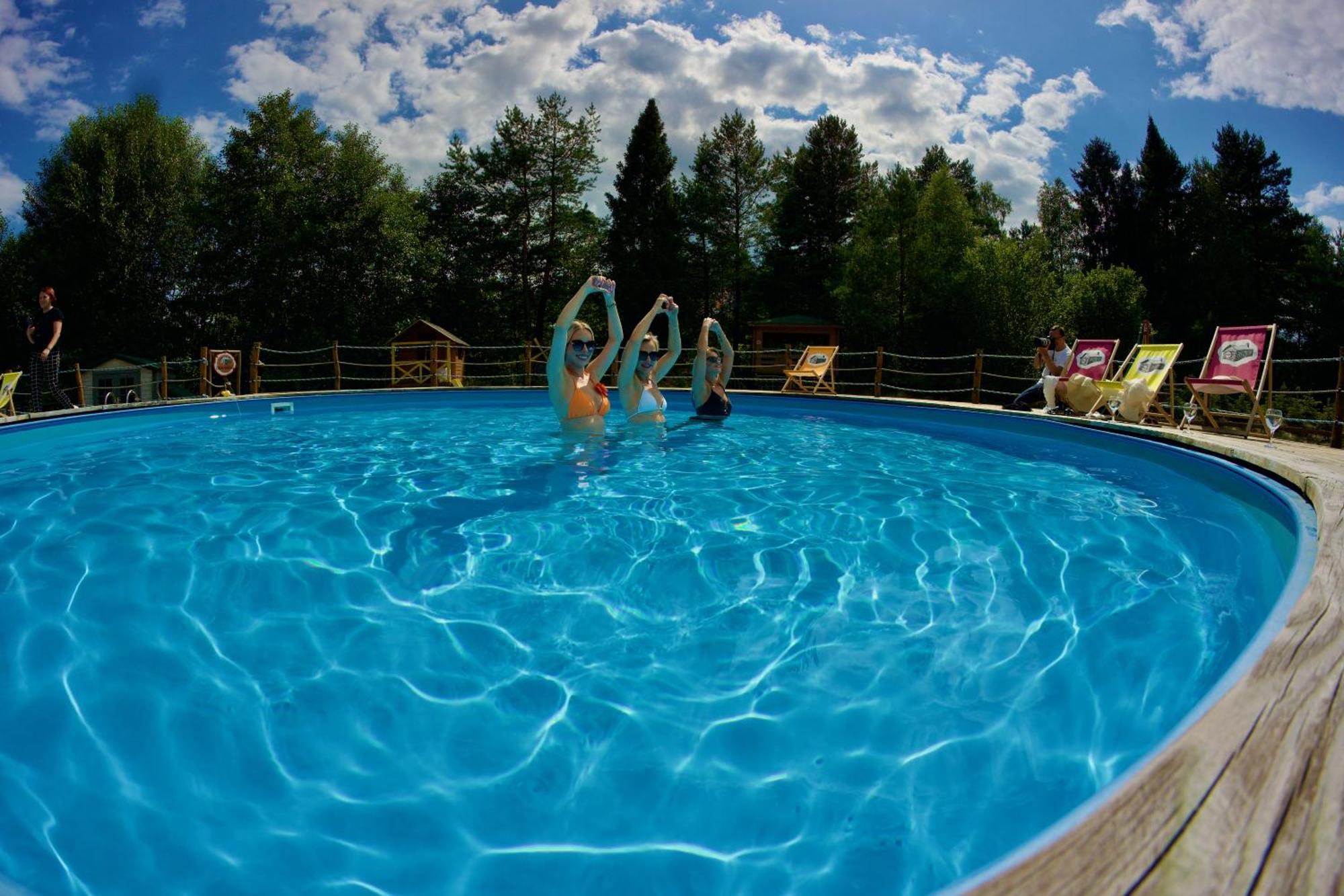 Osrodek Wypoczynkowy Mamczur Pizuny Villa Lukawica Bagian luar foto